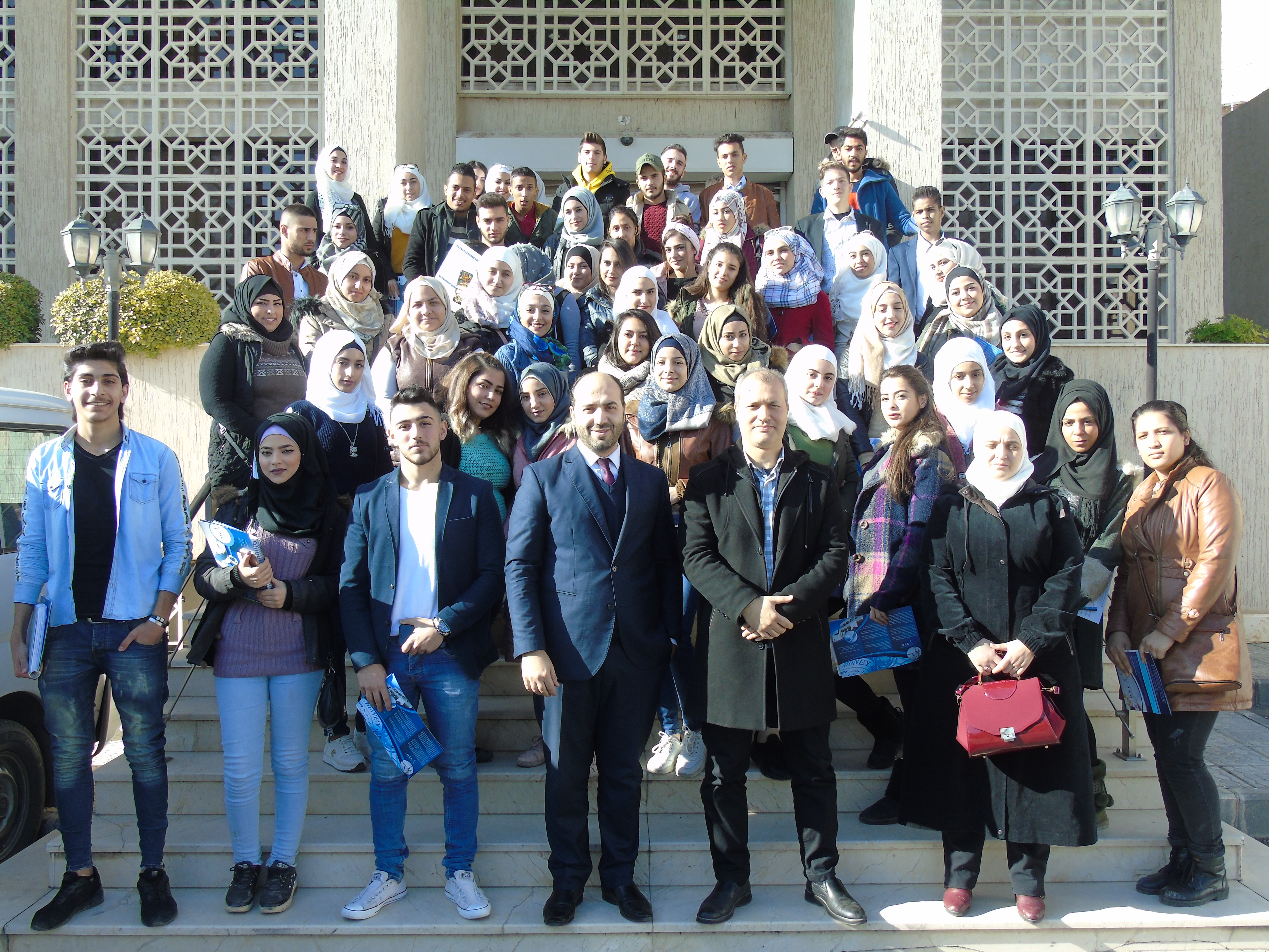زيارة ميدانية من طلاب معهد دمشق المتوسط (DTC) إلى مقر السوق