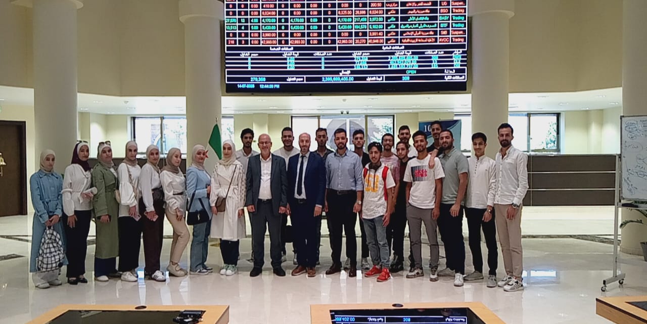 زيارة ميدانية لطلاب مؤسسة الدندشي التعليمية إلى مقر السوق